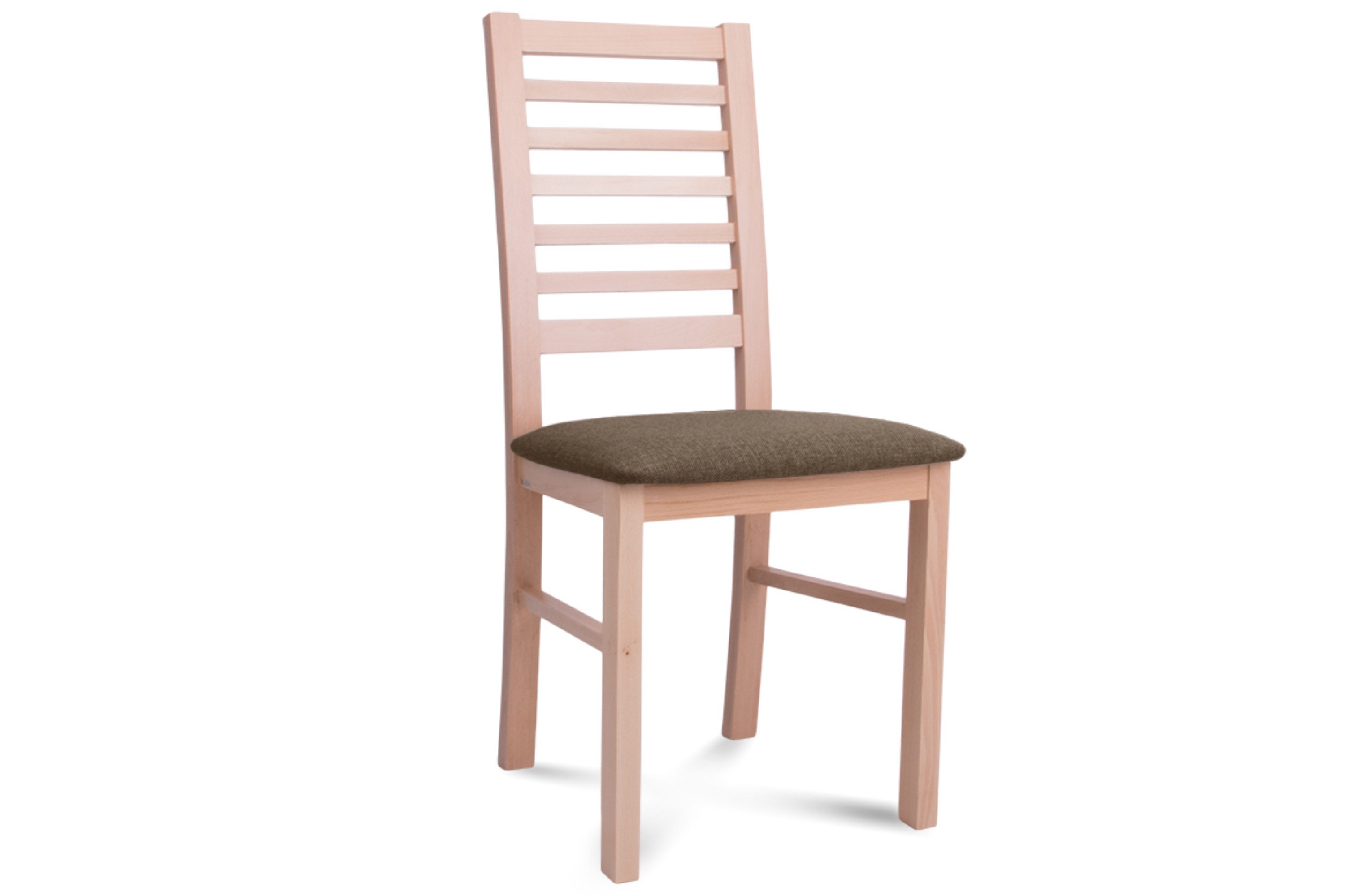 KONSIMO® Holzstuhl CLEMATI, Esszimmerstuhl Massivholzstuhl, hergestellt in der EU, Küchenstuhl, bequemes Sitzen, Polsterstuhl, für Esstisch, stabile Füße