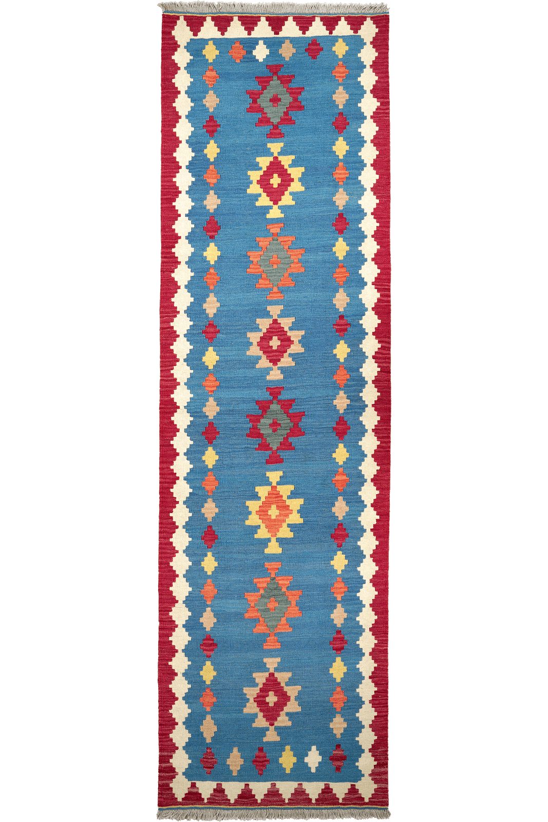Looma Teppich Kelim Gashgai 298x85cm, rechteckig, Höhe: 5 mm, Gashgai, Schurwolle, Unikat