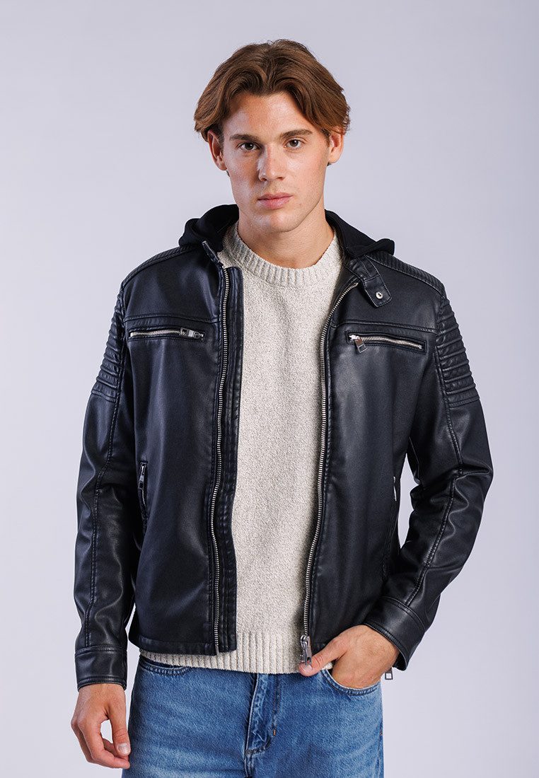 Freaky Nation Lederimitatjacke T-XO-M-052-L