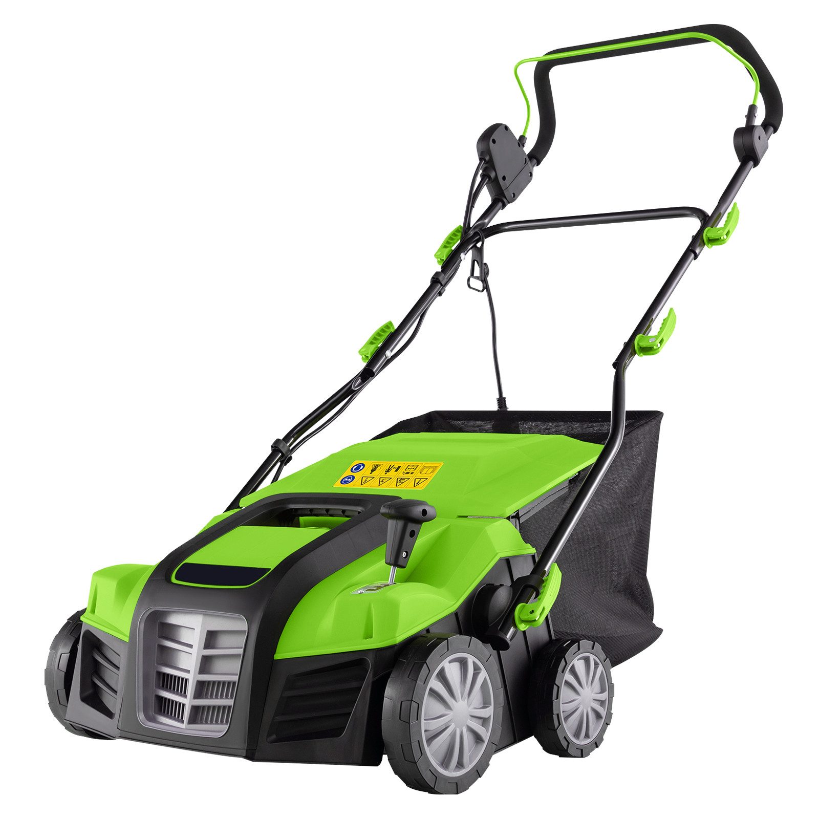 COSTWAY Elektro-Vertikutierer / Lüfter, 41 cm Arbeitsbreite, 5 Arbeitstiefe