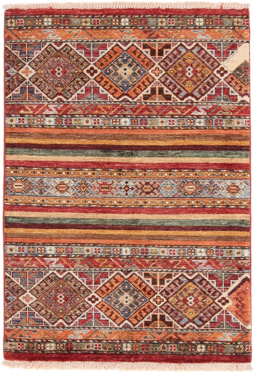 Orientteppich Arijana Shaal 83x118 Handgeknüpfter Orientteppich, Nain Trading, rechteckig, Höhe: 5 mm