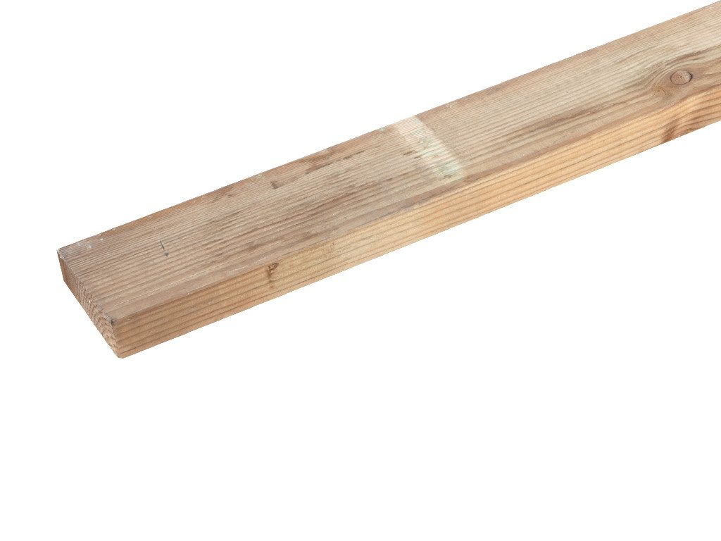 Woodtex Terrassendielen WOODTEX Holz Terrassendiele Nadelholz Hellbraun Outdoor, BxL: je 13.5x300 cm, 20 mm Stärke