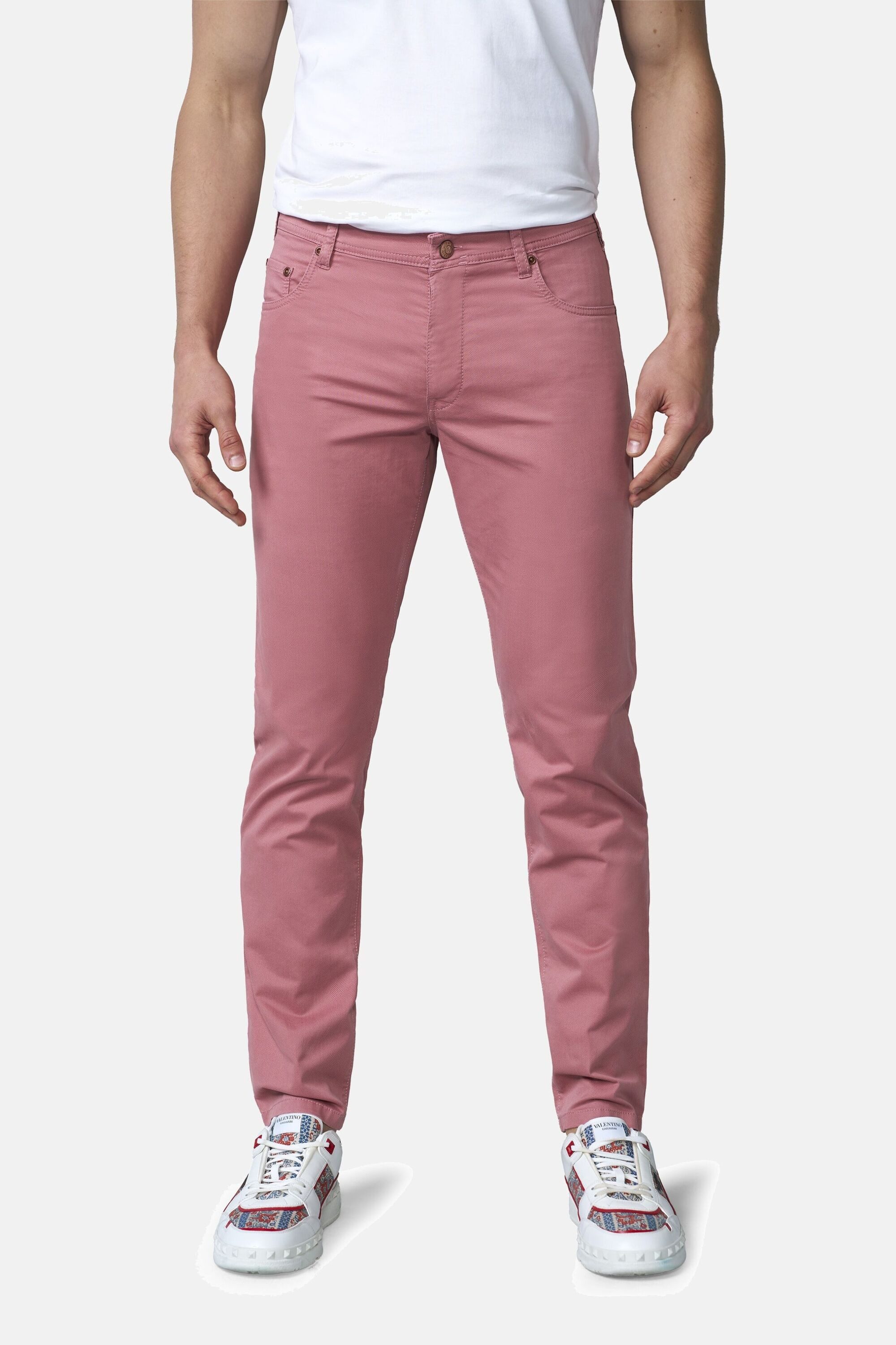 MEYER 5-Pocket-Jeans M5 Five 1-6075 aus reiner Bio-Baumwolle