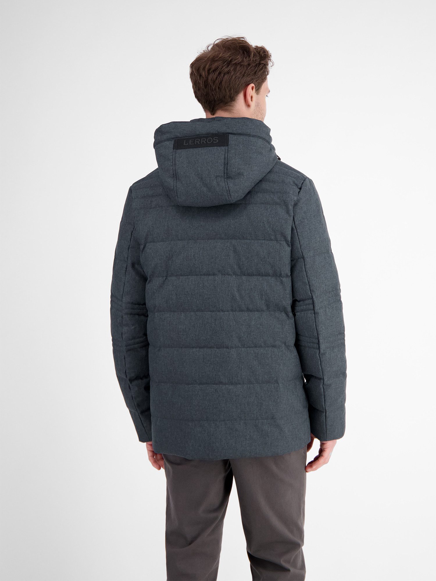 LERROS Outdoorjacke LERROS Herren Fieldjacket in Woll-Optik Wasser- und win günstig online kaufen