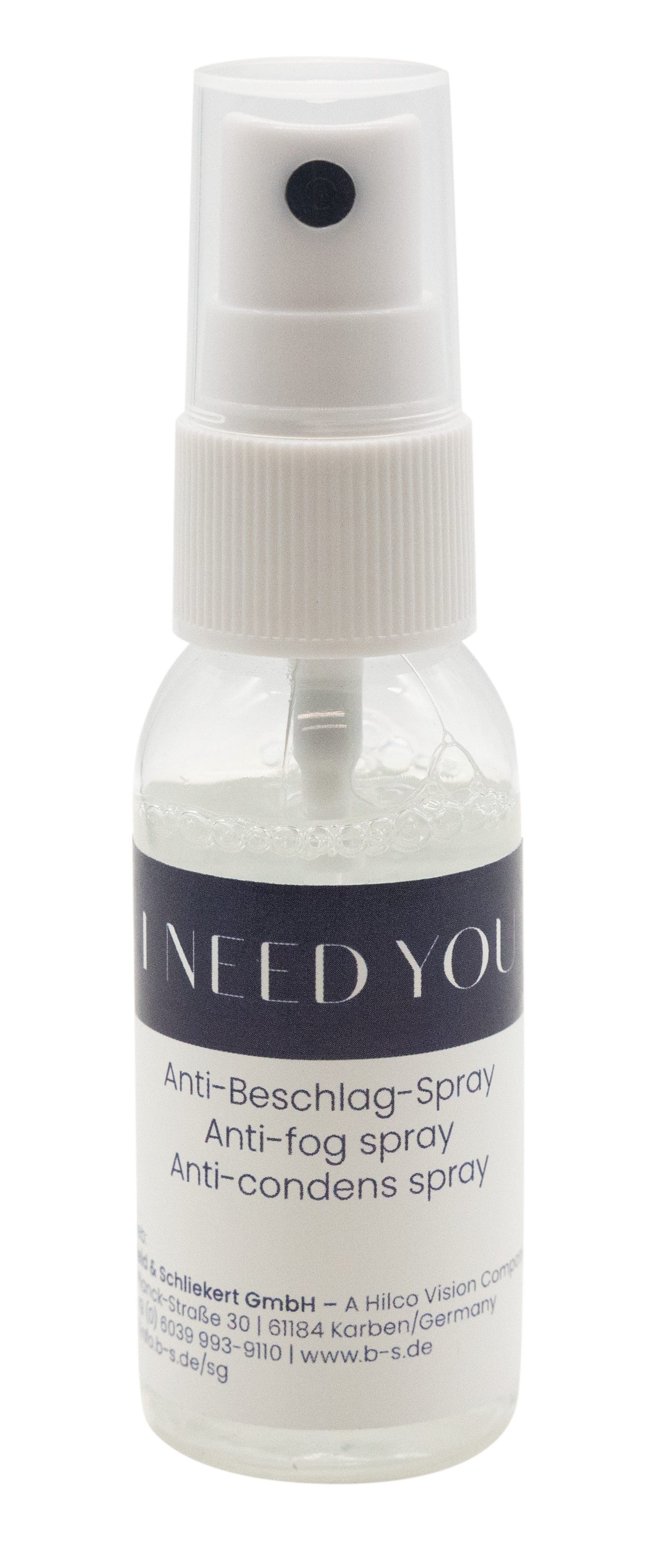 I NEED YOU - HAMBURG READERS INY Anti-Beschlagspray Sprühreiniger (Anti-Beschlag-Spray)