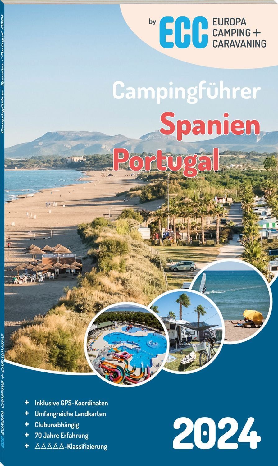 ECC Campingführer Spanien / Portugal 2024 / diverse