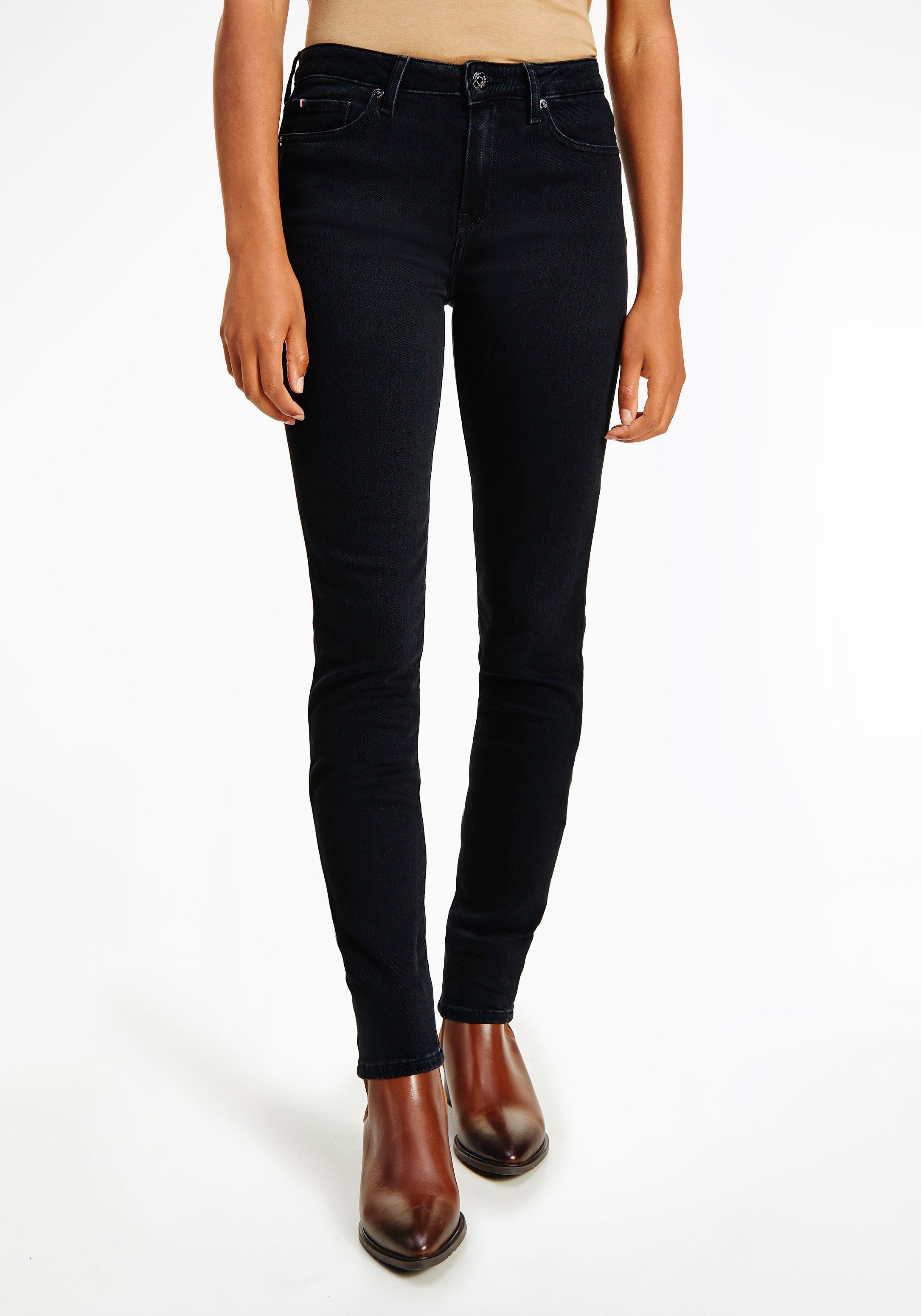Tommy Hilfiger Slim-fit-Jeans »VENICE SLIM RW LYN« mit Tommy Hilfiger  Logo-Badge online kaufen | OTTO