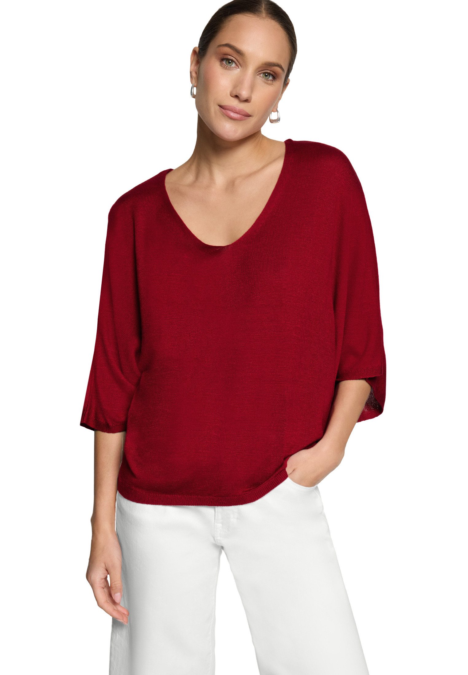 Zero Kurzarmshirt Damen kurzarm (1-tlg) Plain/ ohne Details
