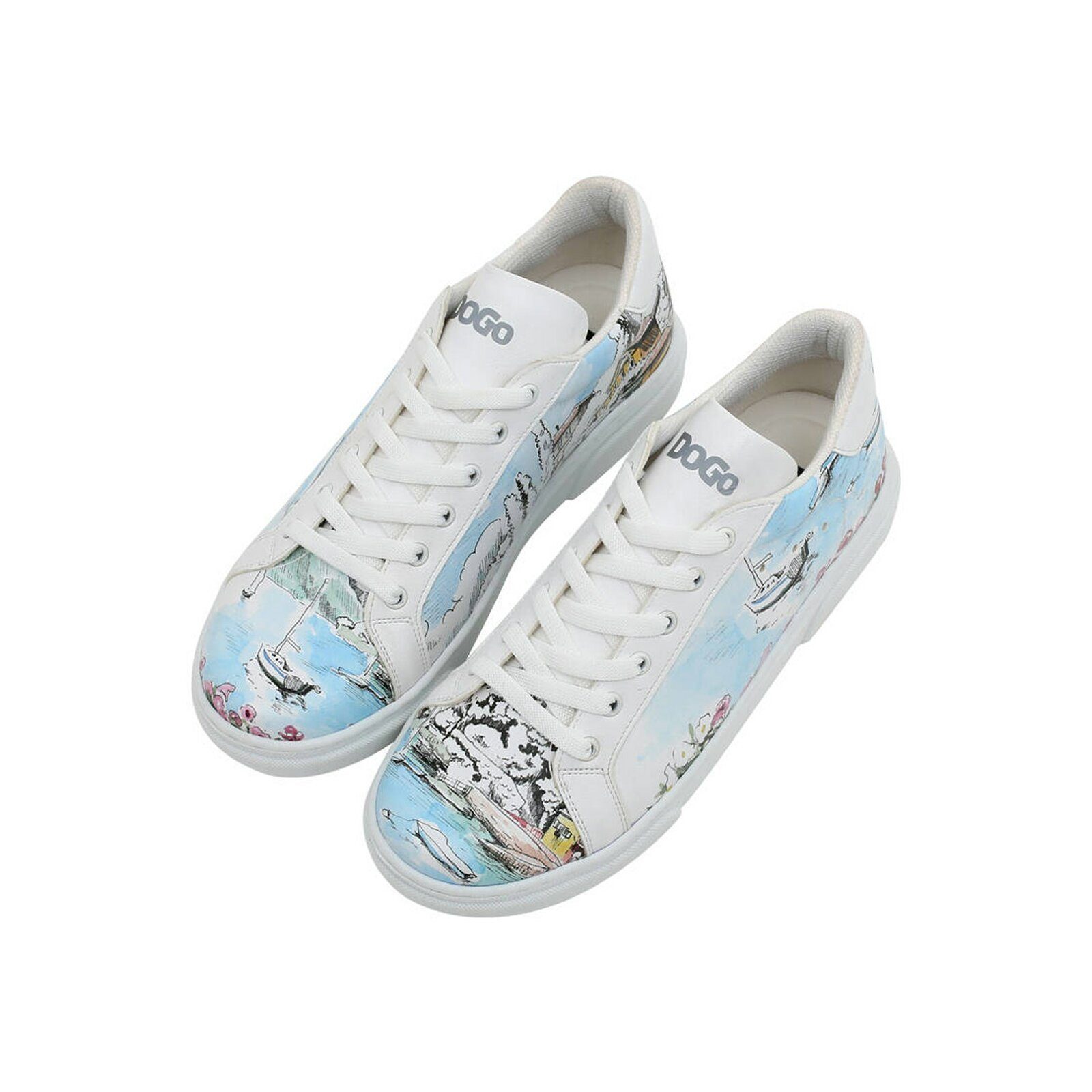 DOGO Ace Low-Top Sneaker Lago Di Como Damen Sneaker Sneaker Handgefertigt