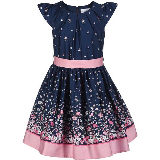 happy girls Kinder Kleid geblümt mit Volantärmeln OTTO