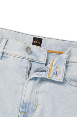 BOSS ORANGE Weite Jeans Marlene High Rise Hochbund High Waist Premium Denim Jeans in Five-Pocket-Form