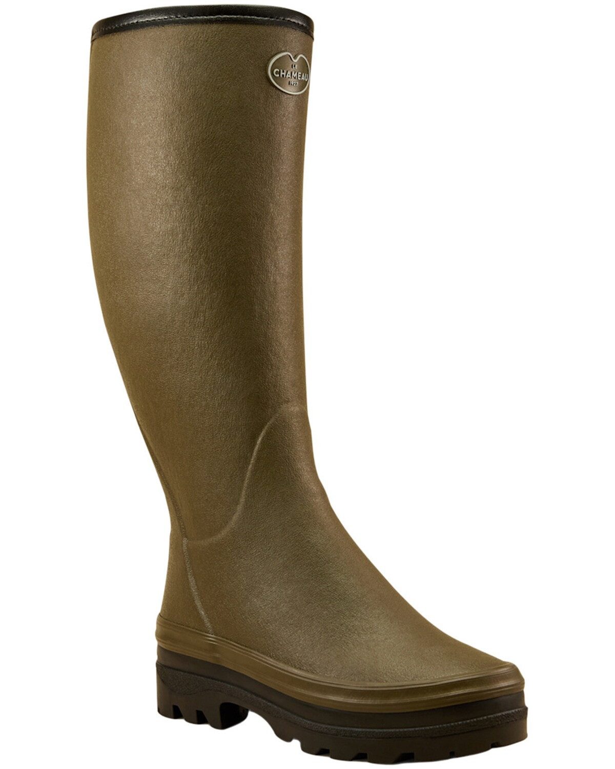 Le Chameau Damen Gummistiefel Giverny Wolle Gummistiefel Stoßdämpfend, Wärmeisolation