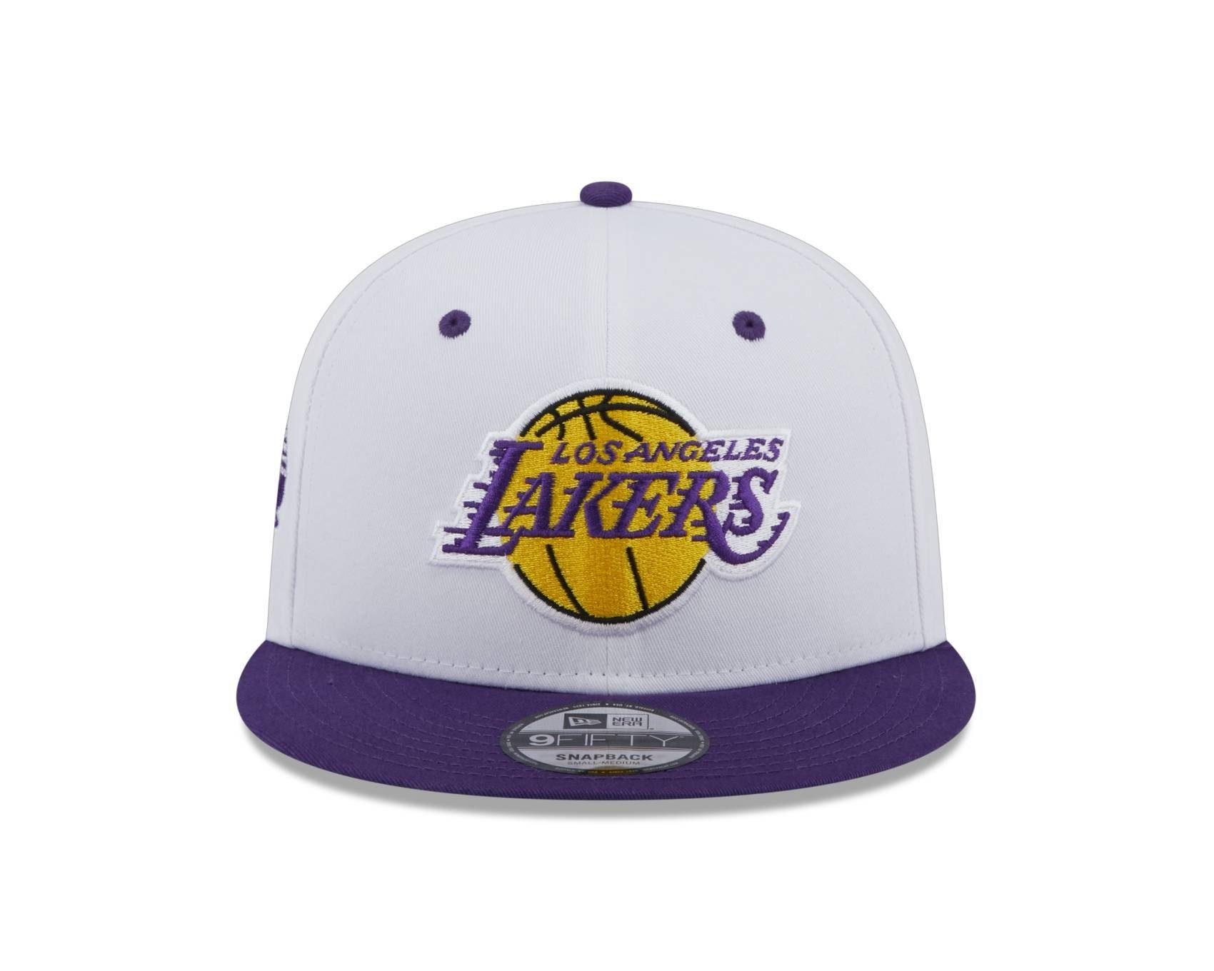 Crown Era New (1-St) Era Angeles Los White Lakers New Cap 9Fifty Cap Baseball