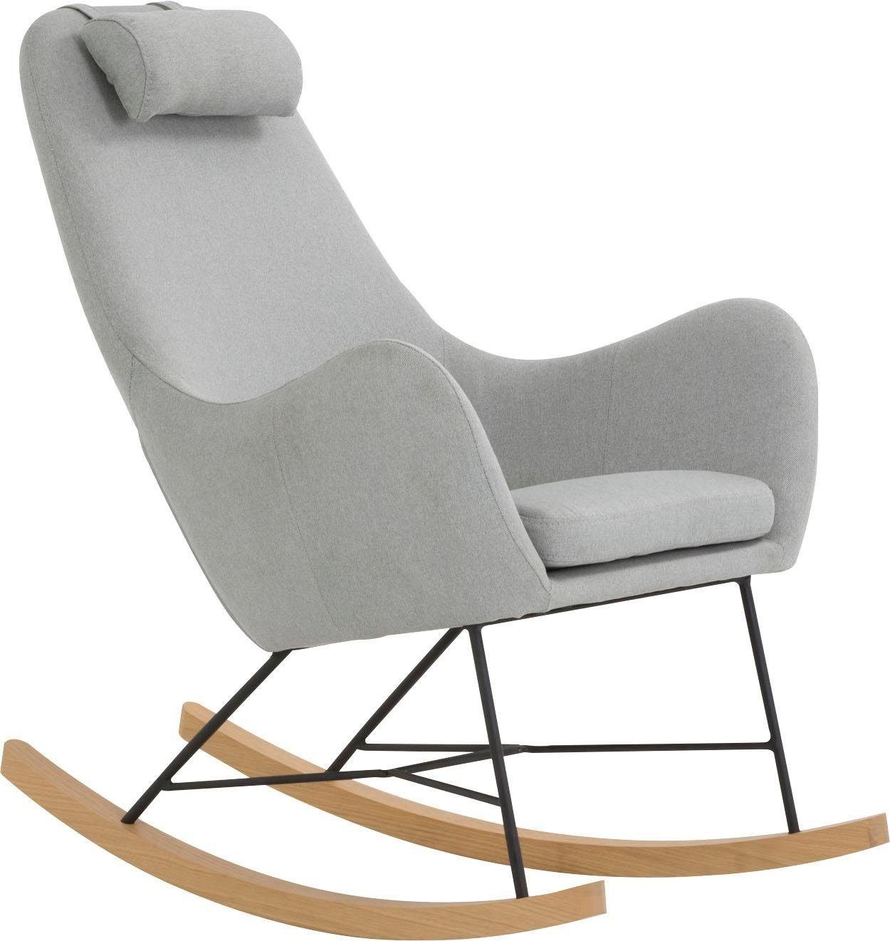 SalesFever Schaukelsessel Komfortabler Schaukelstuhl zum Entspannen, Mit komfortablem Nackenkissen für Entspannung pur!. € 339,99