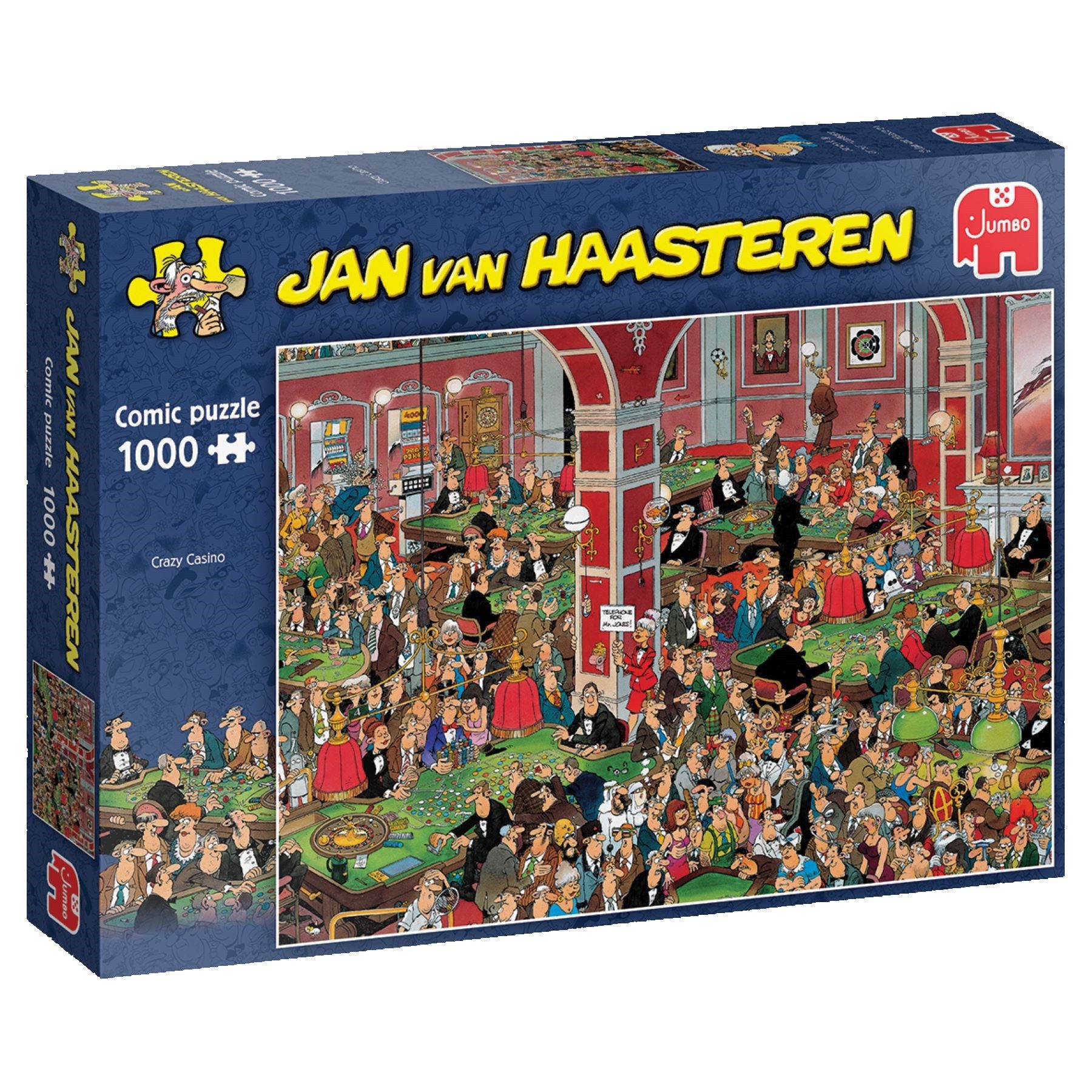Jan van Haasteren Пазлы Jan van Haasteren Crazy Casino 1000 Teile Пазлы, 1000 Пазлыteile