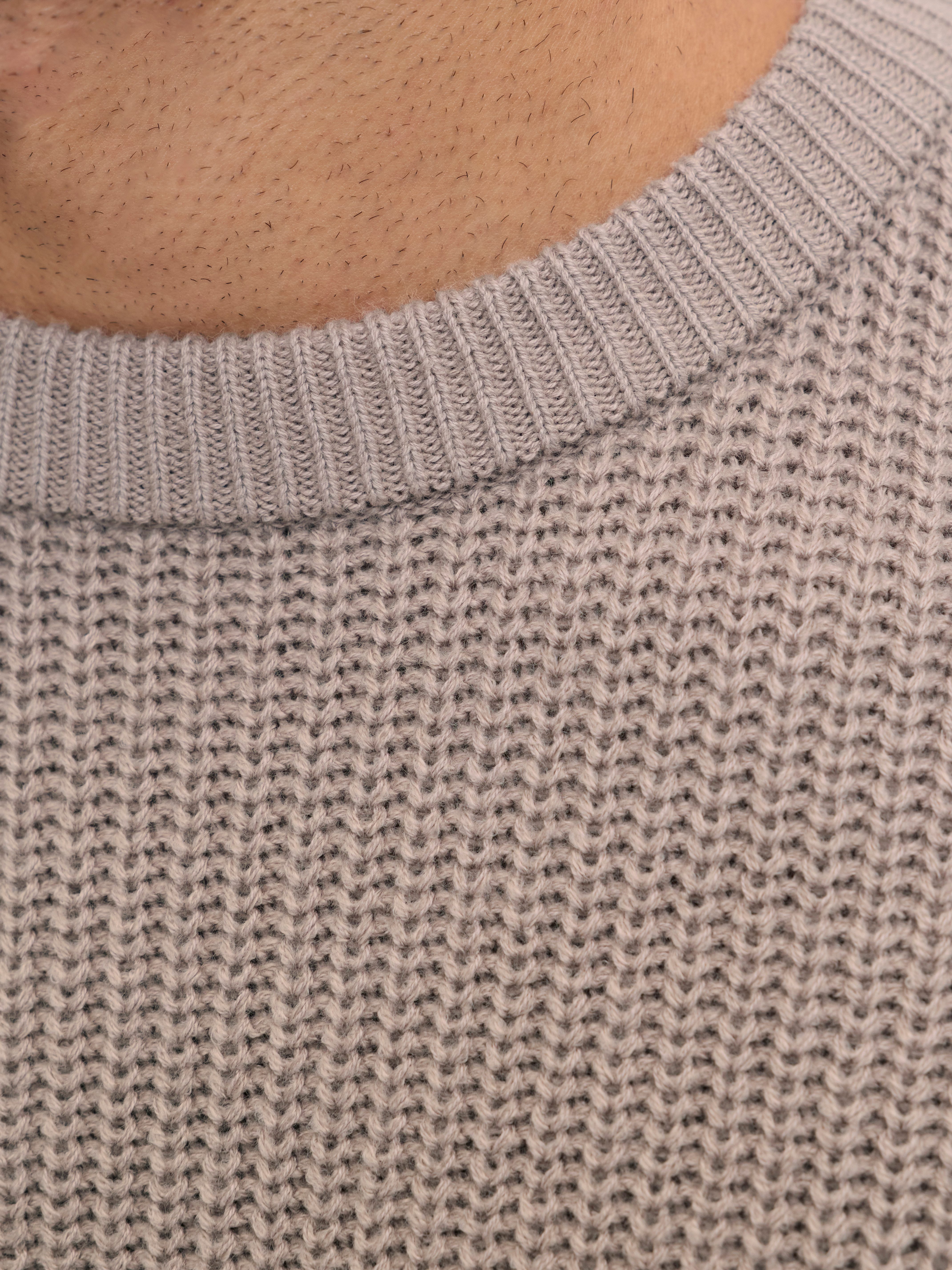 Jack & Jones Rundhalspullover JJKAITO KNIT CREW NECK BF