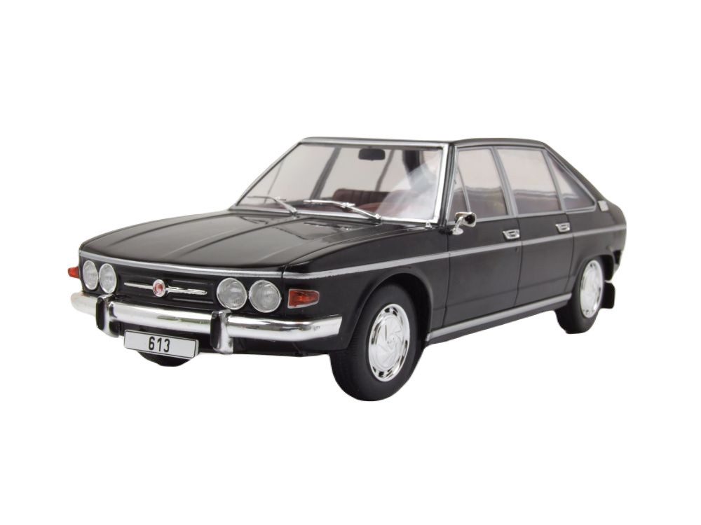 Whitebox Modellauto Tatra 613 1973 schwarz, Maßstab 1:24