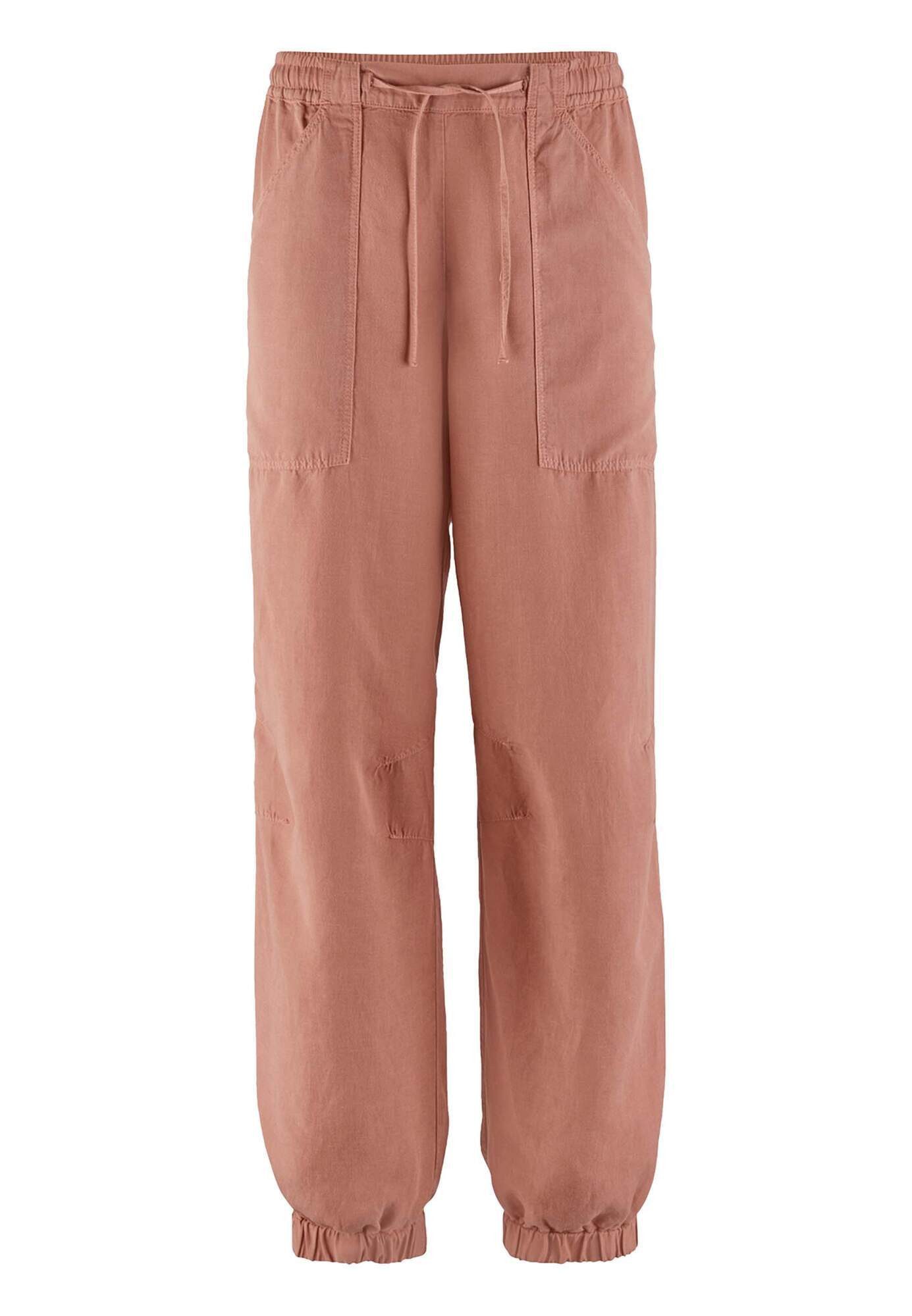 Stoffhose aus TENCEL™ Lyocell mit Leinen