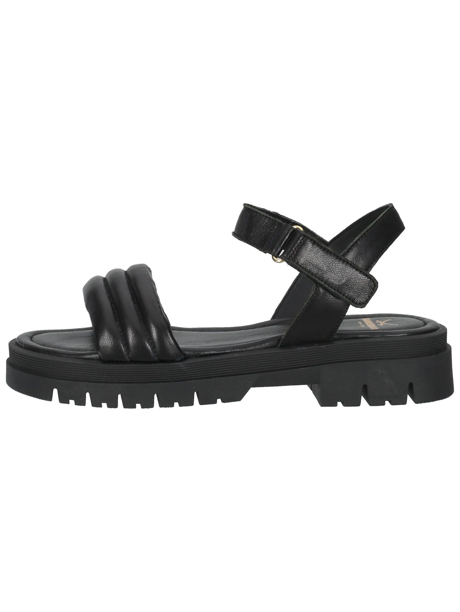 Sansibar Sandalen Leder . Plateausandaletten