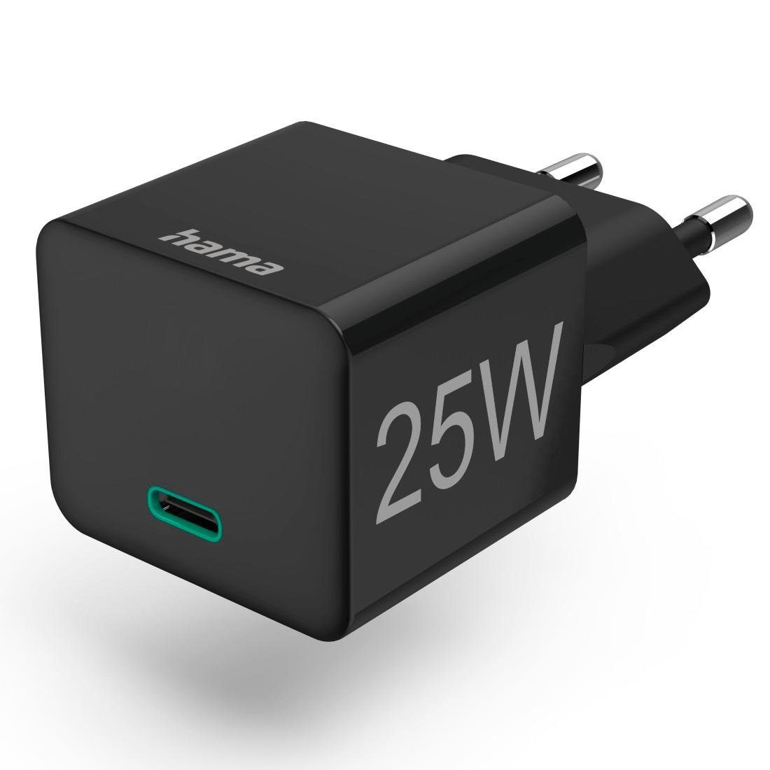 Hama Ladegerät 20 Power mit u. Quick Schnellladegerät USB-Ladegerät Watt, Delivery schwarz Charge