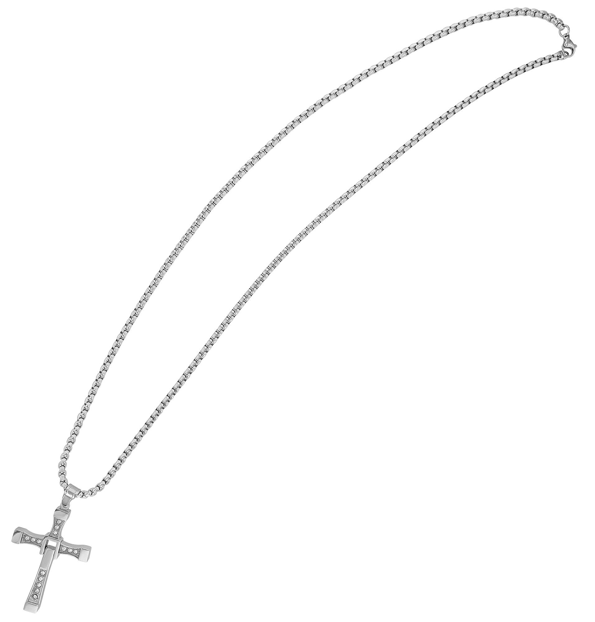 AKZENT Kette mit Anhänger Kless, Edelstahl, langlebig