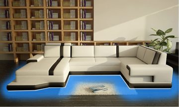 JVmoebel Ecksofa Design Big XXL U Form Sofa Wohnlandschaft Couch Polster Ecksofa Sitz, Made in Europe