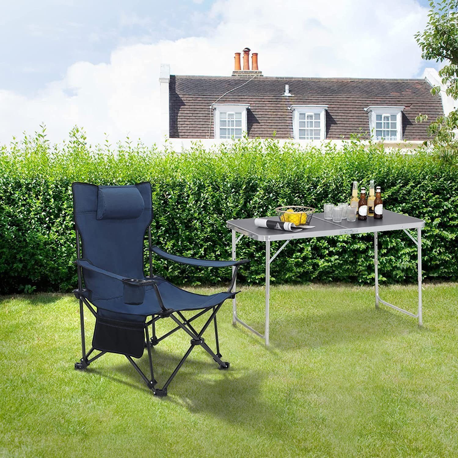 Woltu Campingstuhl (2 St), klappbar für günstig online kaufen