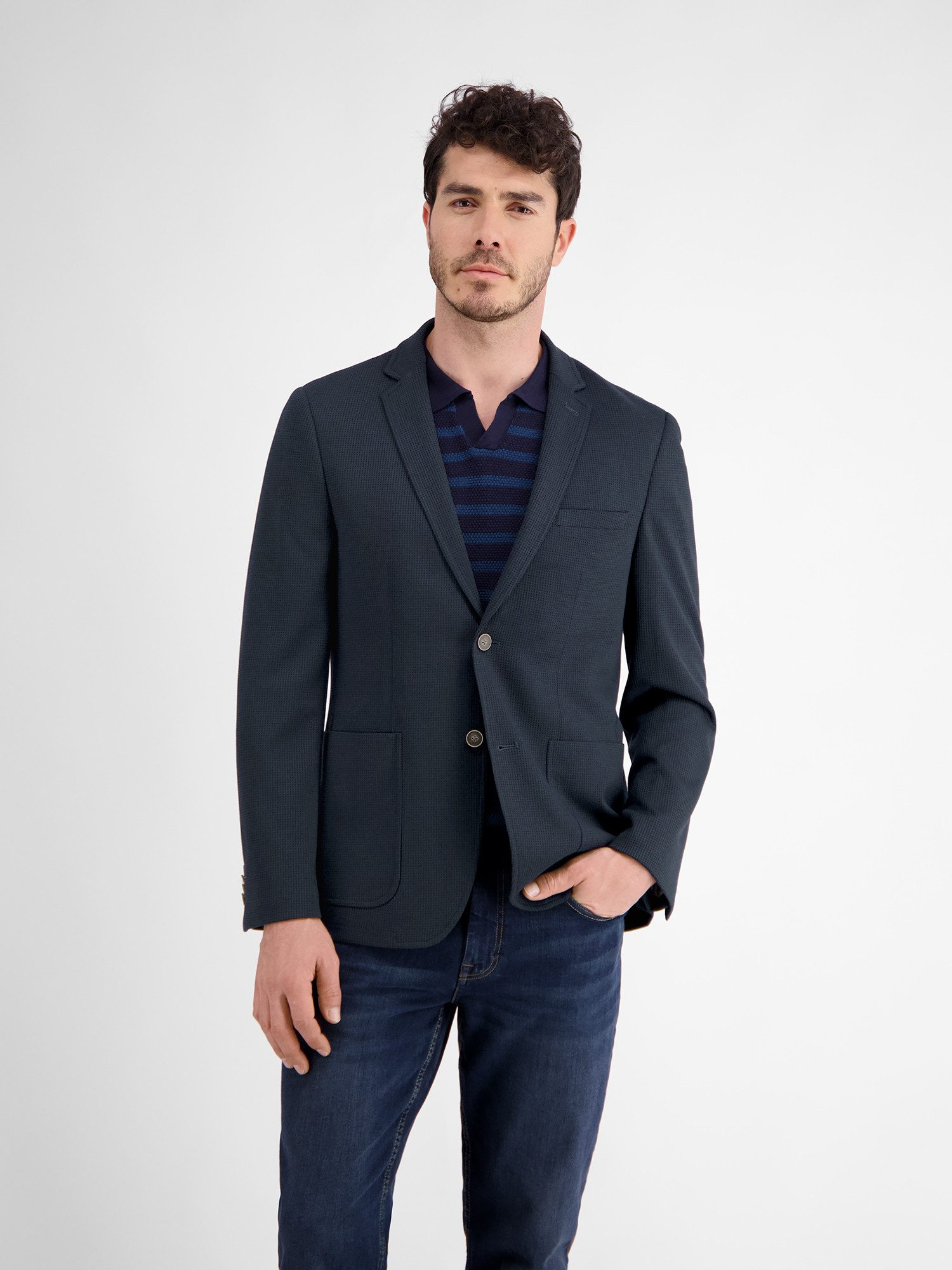 LERROS Jerseysakko Jerseyblazer