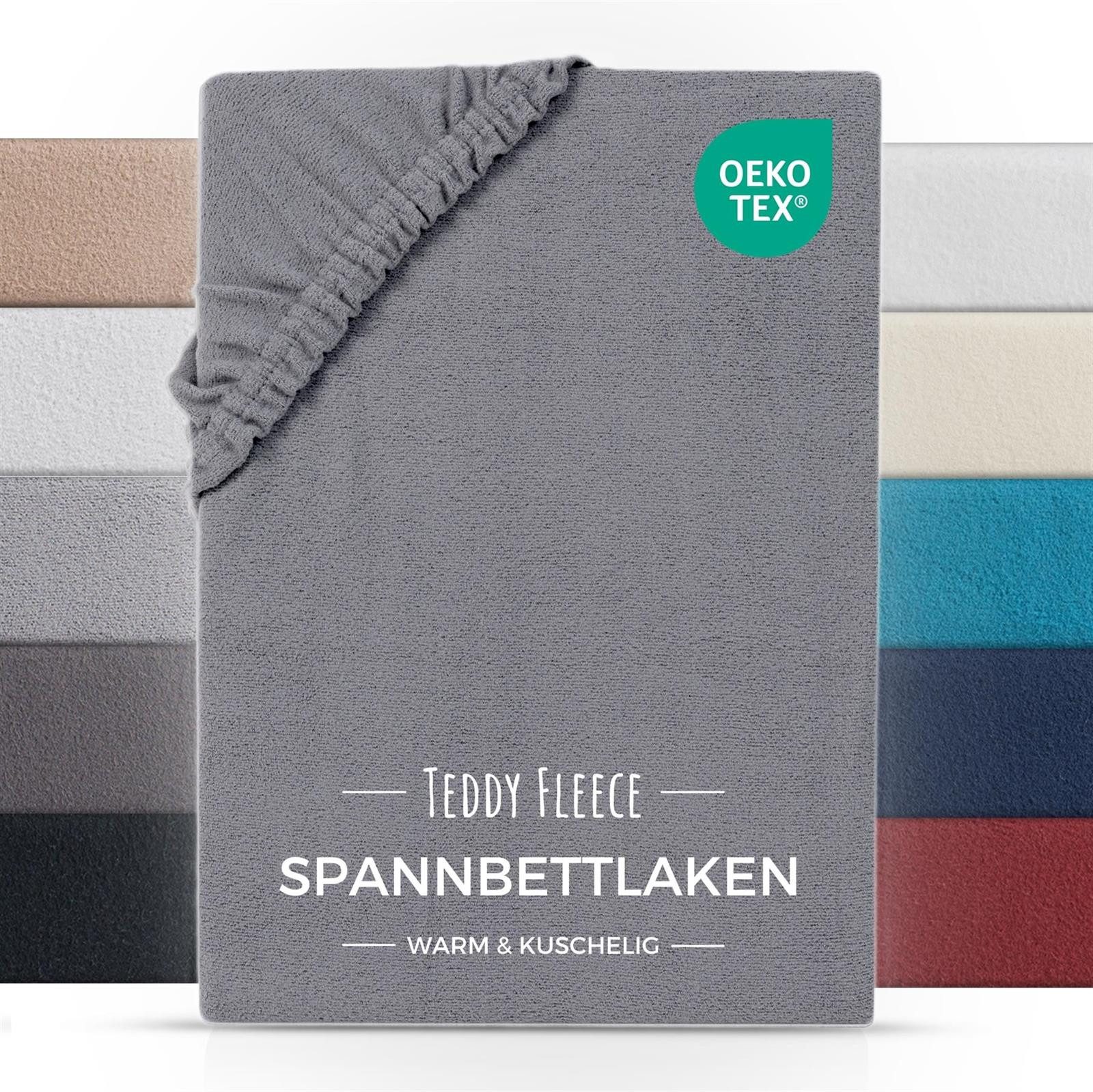 Carpe Sonno Spannbettlaken Teddy Fleece Winter Bettlaken 90x200 100x200 140 günstig online kaufen