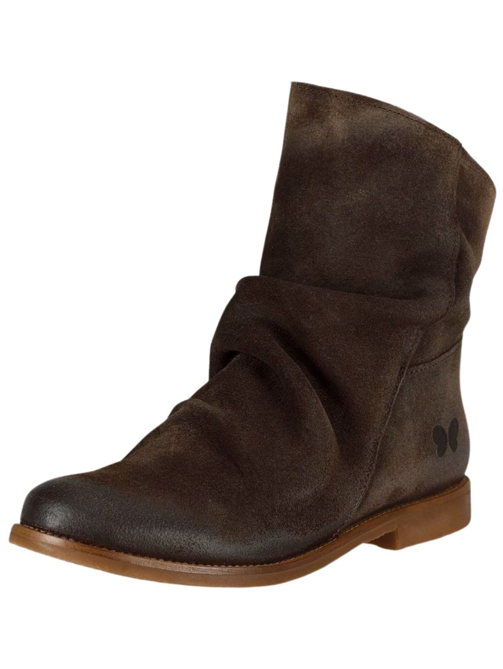Felmini Wide Fit Stiefelette Veloursleder Stiefelette günstig online kaufen
