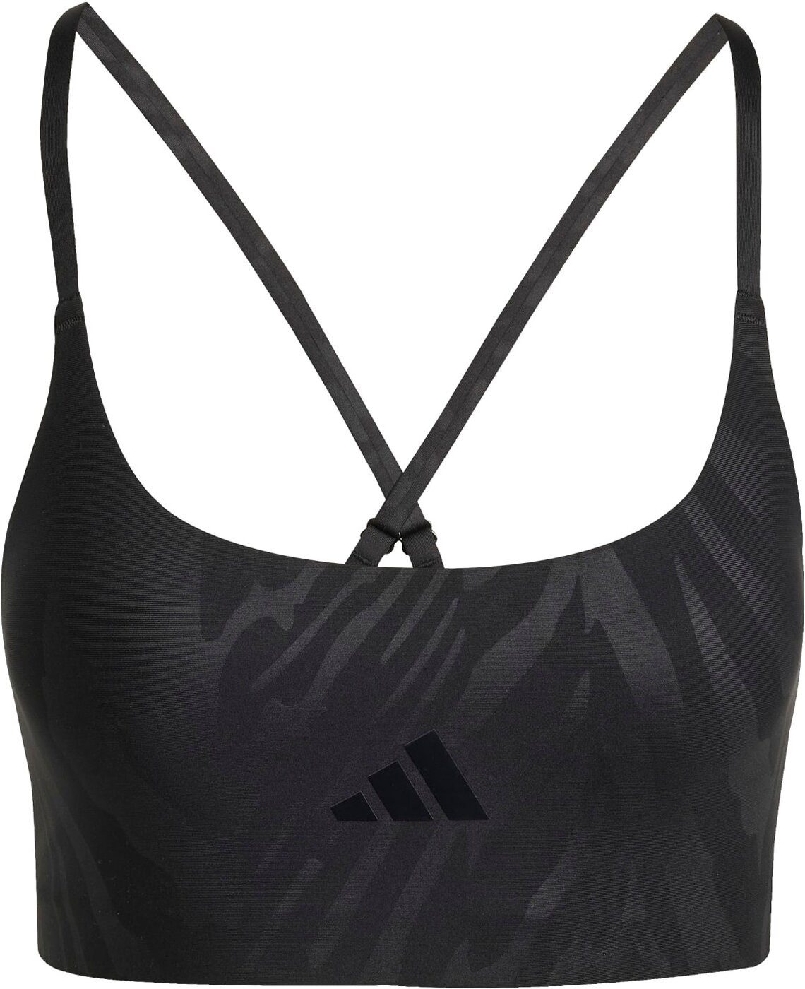 Set: Sport-BH LS AOP BRA BLACK