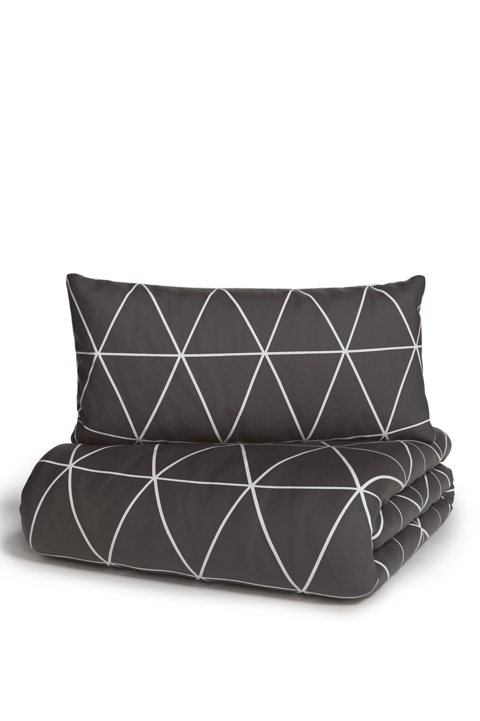 OTTO home Bettwäsche Balsby in Gr. 135x200 oder 155x220 cm, 100% Baumwolle, Renforcé, 2 teilig, Bettwäsche-Set mit Muster, Wendebettwäsche – Bild 5 von 5
