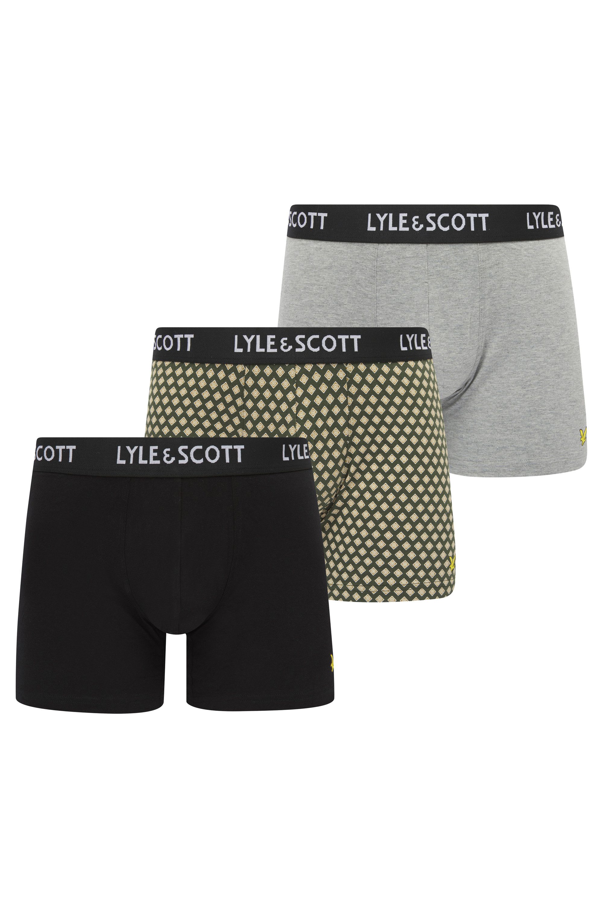 Lyle & Scott Boxershorts Herren (3-Er günstig online kaufen