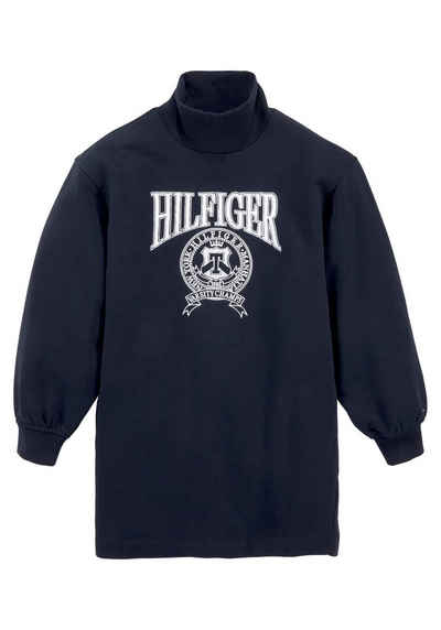 Tommy Hilfiger Sweatkleid HILFIGER VARSITY MOCK NECK DRESS mit Tommy Hilfiger Markenlabel