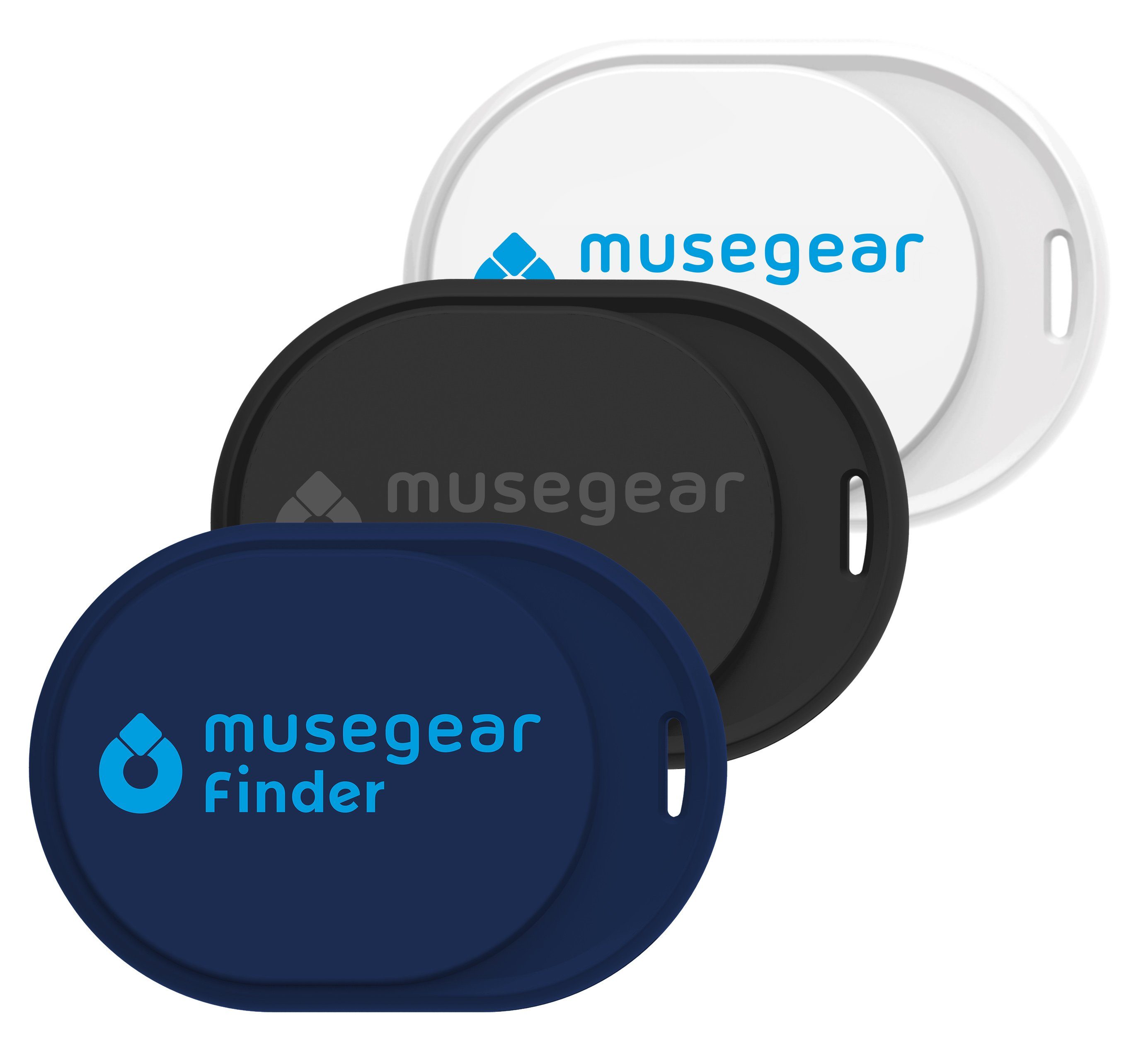 musegear Bluetooth®-Sender Schlüsselfinder mit App multicolour Deutschland Bluetooth aus