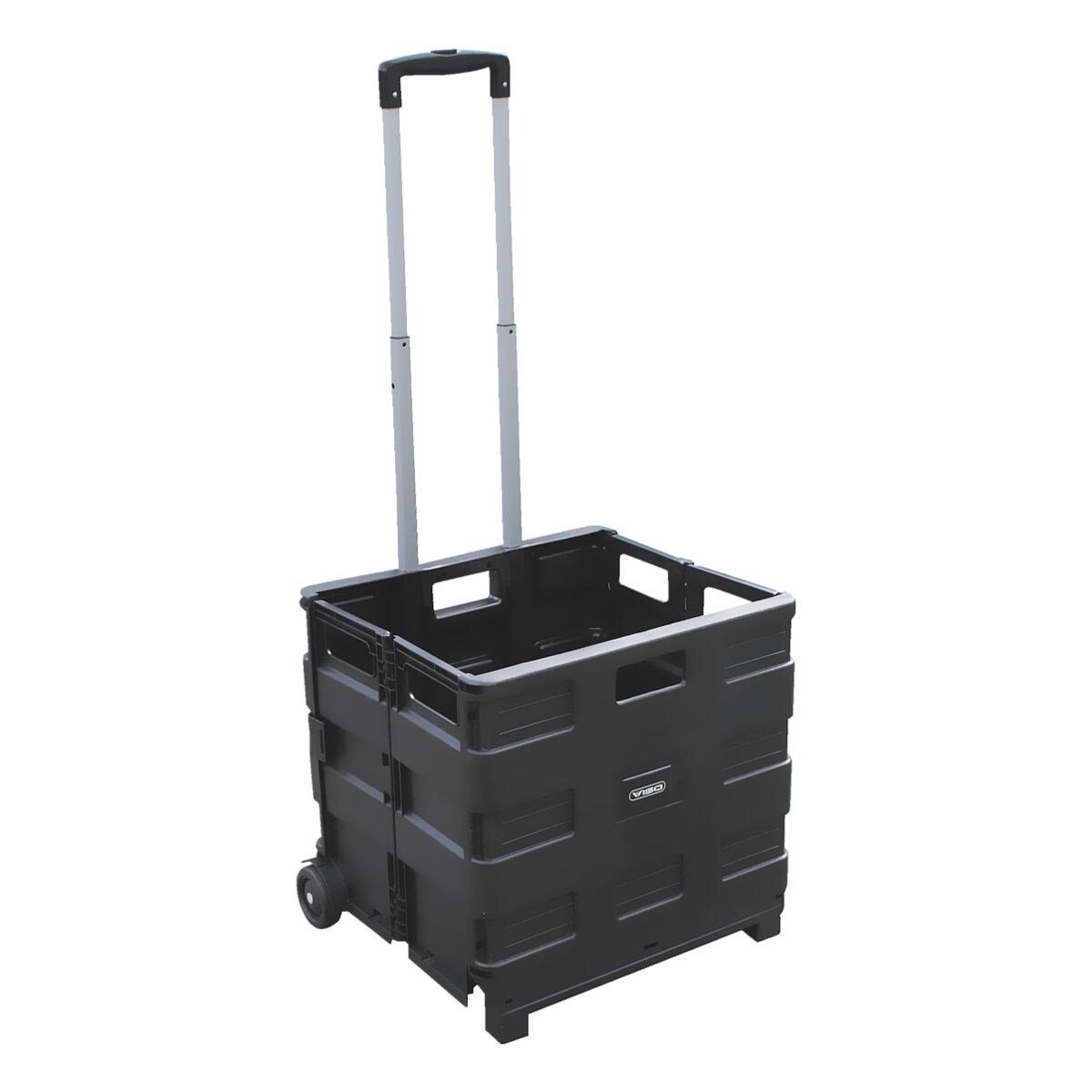 VISO Klappbox, mit Teleskopgriff und Rädern, Traglast 35 kg