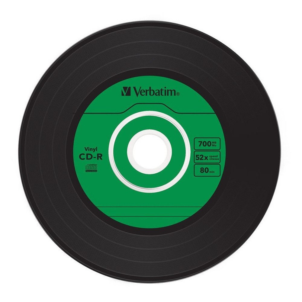 Verbatim CD-Rohling Verbatim CD-R AZO 52x 700MB (10er Slim Case) Rohlinge.