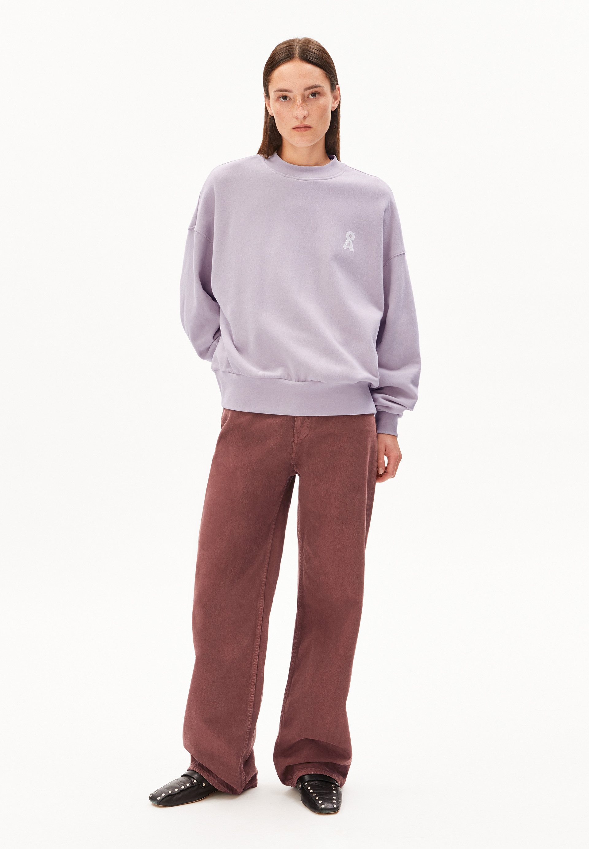 Armedangels Sweatshirt ICONIC Å ALIZAA Sweatshirt aus Bio-Baumwolle Oversiz günstig online kaufen
