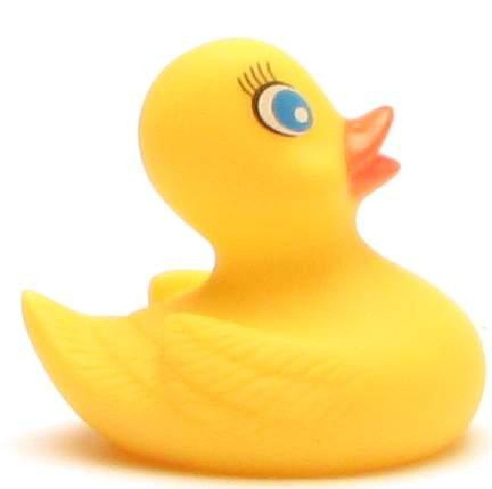 Badeente Marie Quietscheentchen gelb Badespielzeug - Duckshop