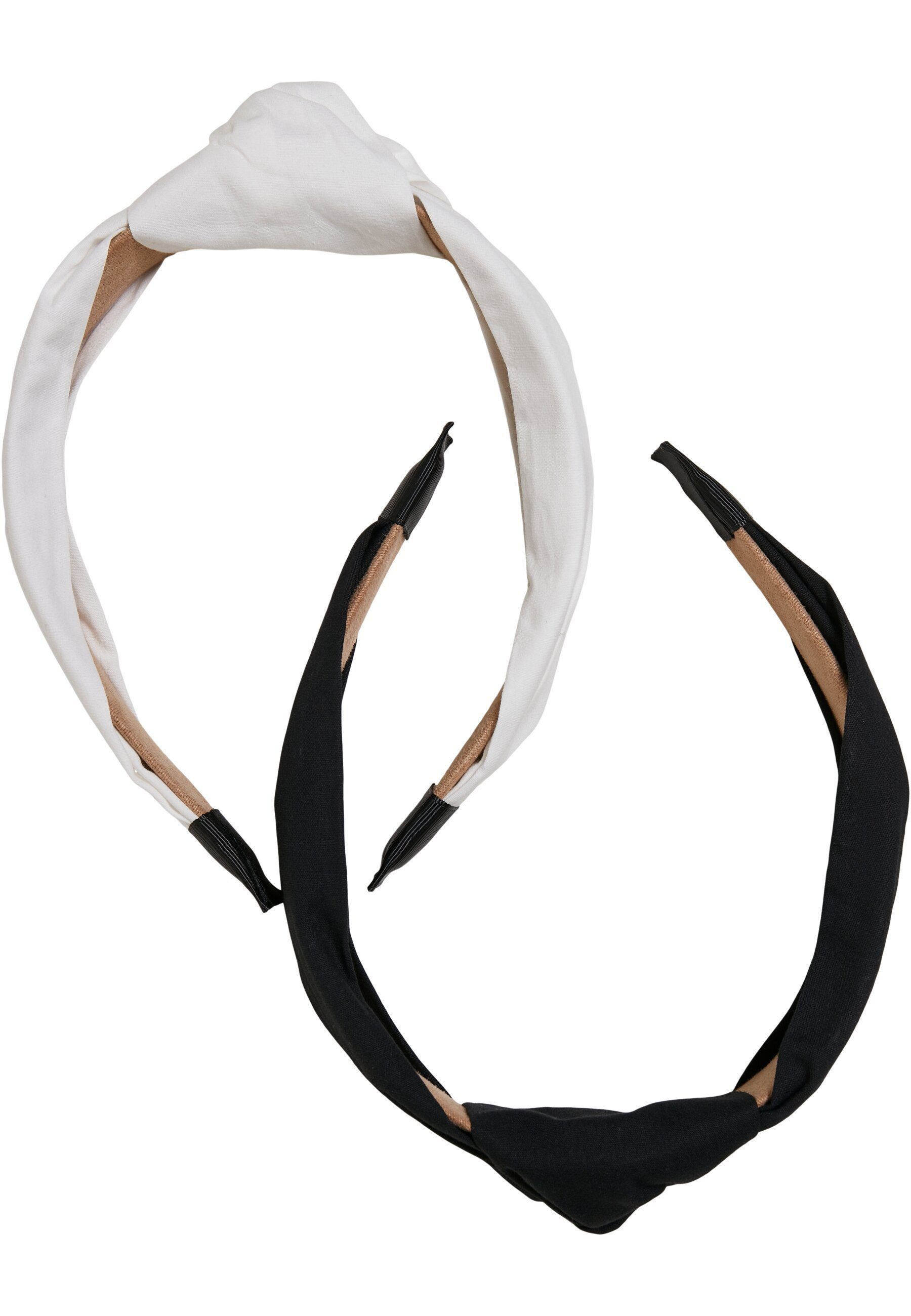 black/white (1-tlg) CLASSICS With Light Schmuckset Knot Accessoires URBAN Headband 2-Pack