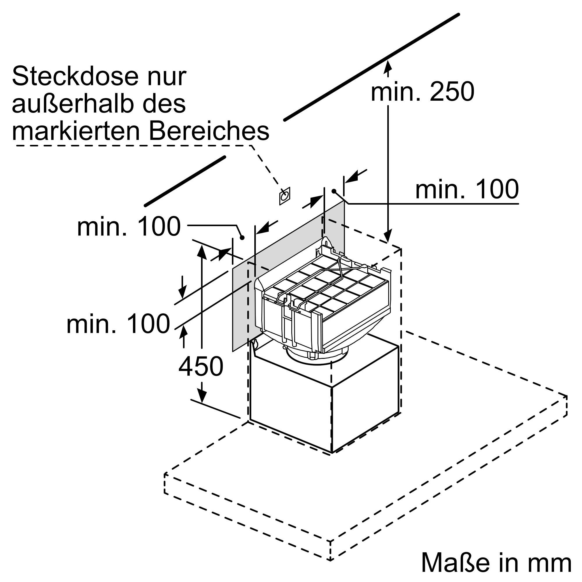 NEFF Montagezubehör Dunstabzugshaube Z51FXJ0X0, Long Life Umluftset (1 St)