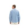 helsinki night blue chambray