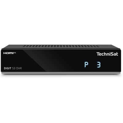 TechniSat DIGIT S3 DVR HDTV Receiver mit DVRready & Timeshift Funktion Satellitenreceiver (LAN (Ethernet)