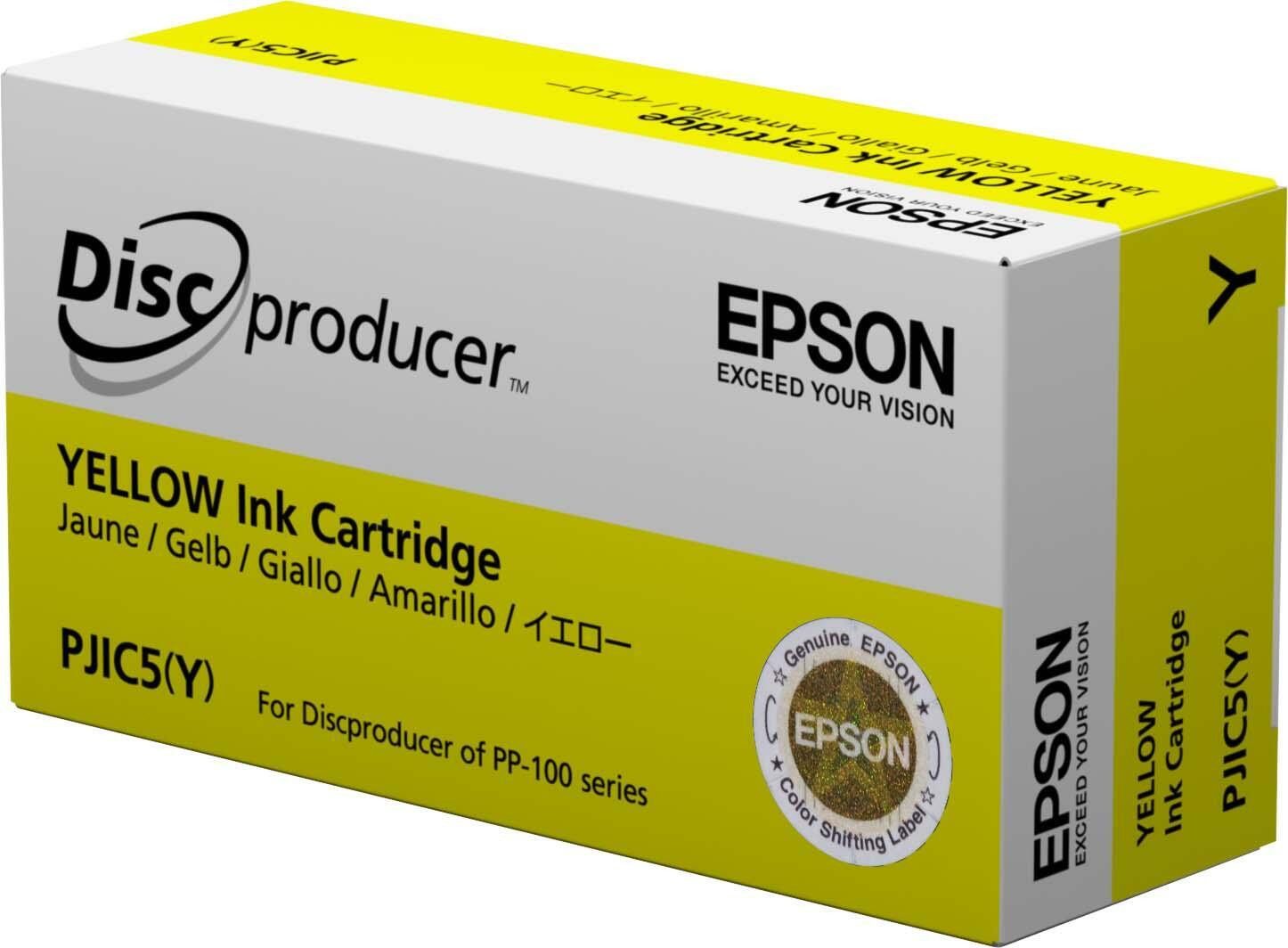 Epson Epson PJiC7 Druckerpatrone gelb 31,5ml (C13S020692 Tintenpatrone