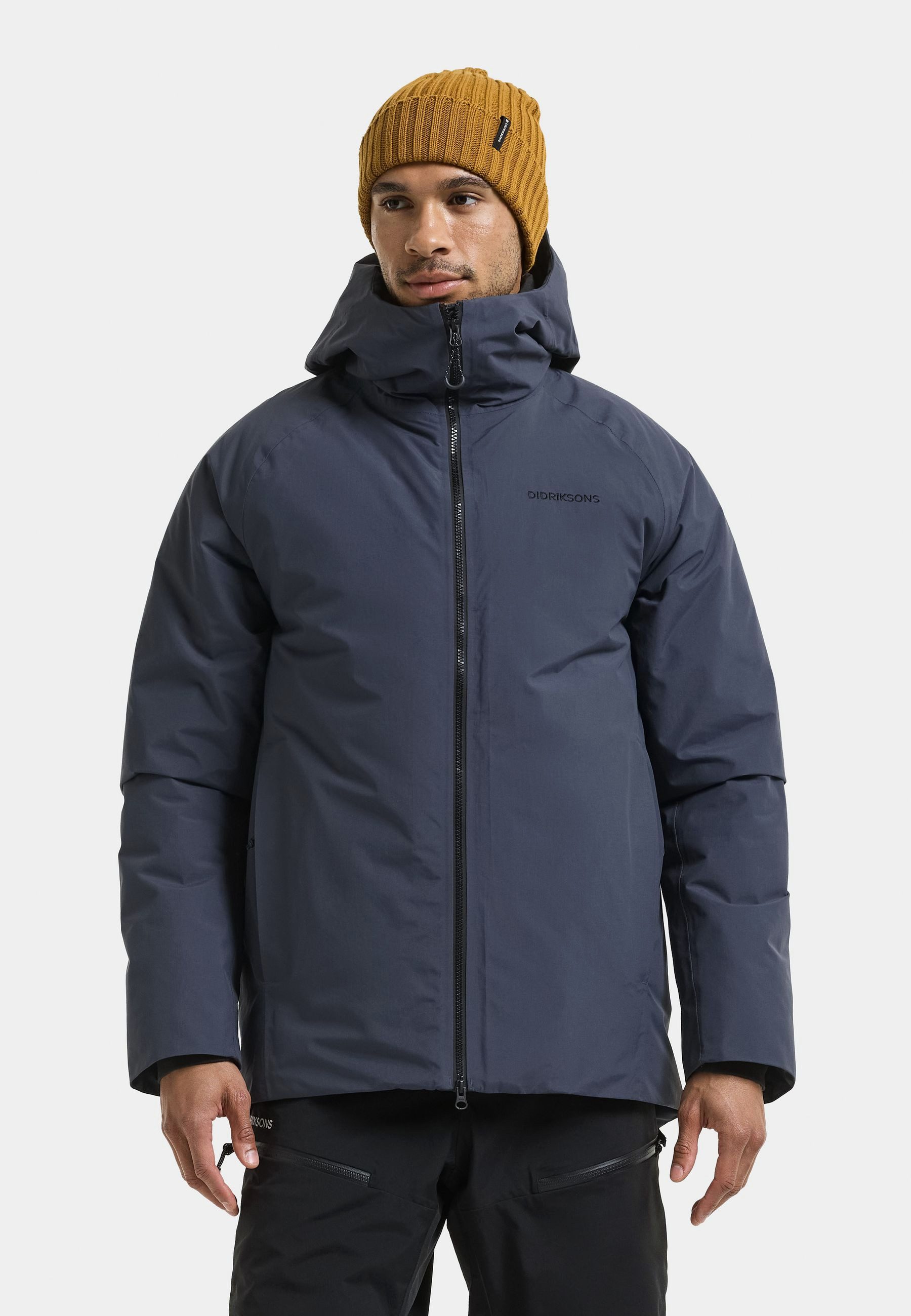 Didriksons Winterjacke Herren Winterparka Wasserdicht MARVIN mit Kapuze mit Taschen