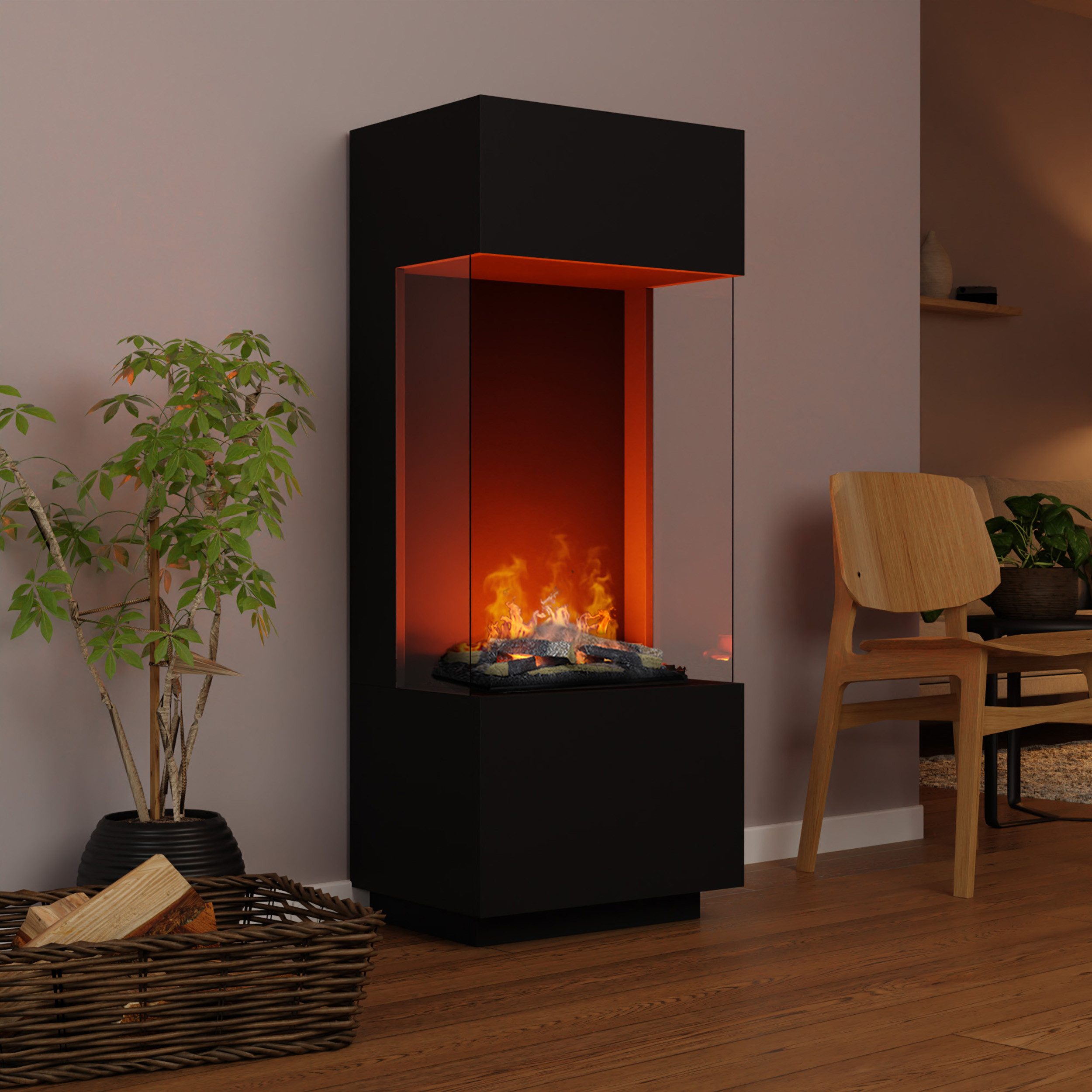 GLOW FIRE Elektrokamin OGF 1 Wasserdampf günstig online kaufen