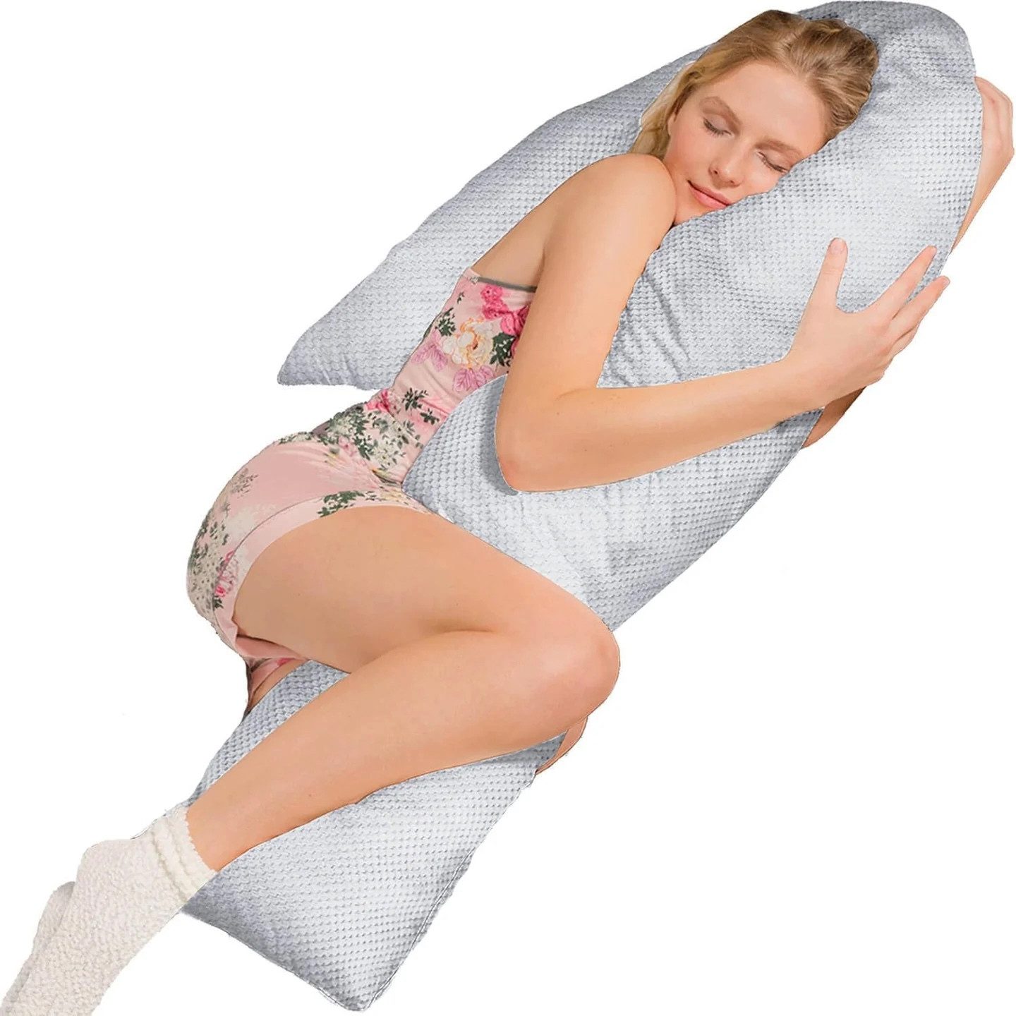 Traumreiter Seitenschläferkissen J Visco Seitenschläferkissen mit Bezug Vel günstig online kaufen