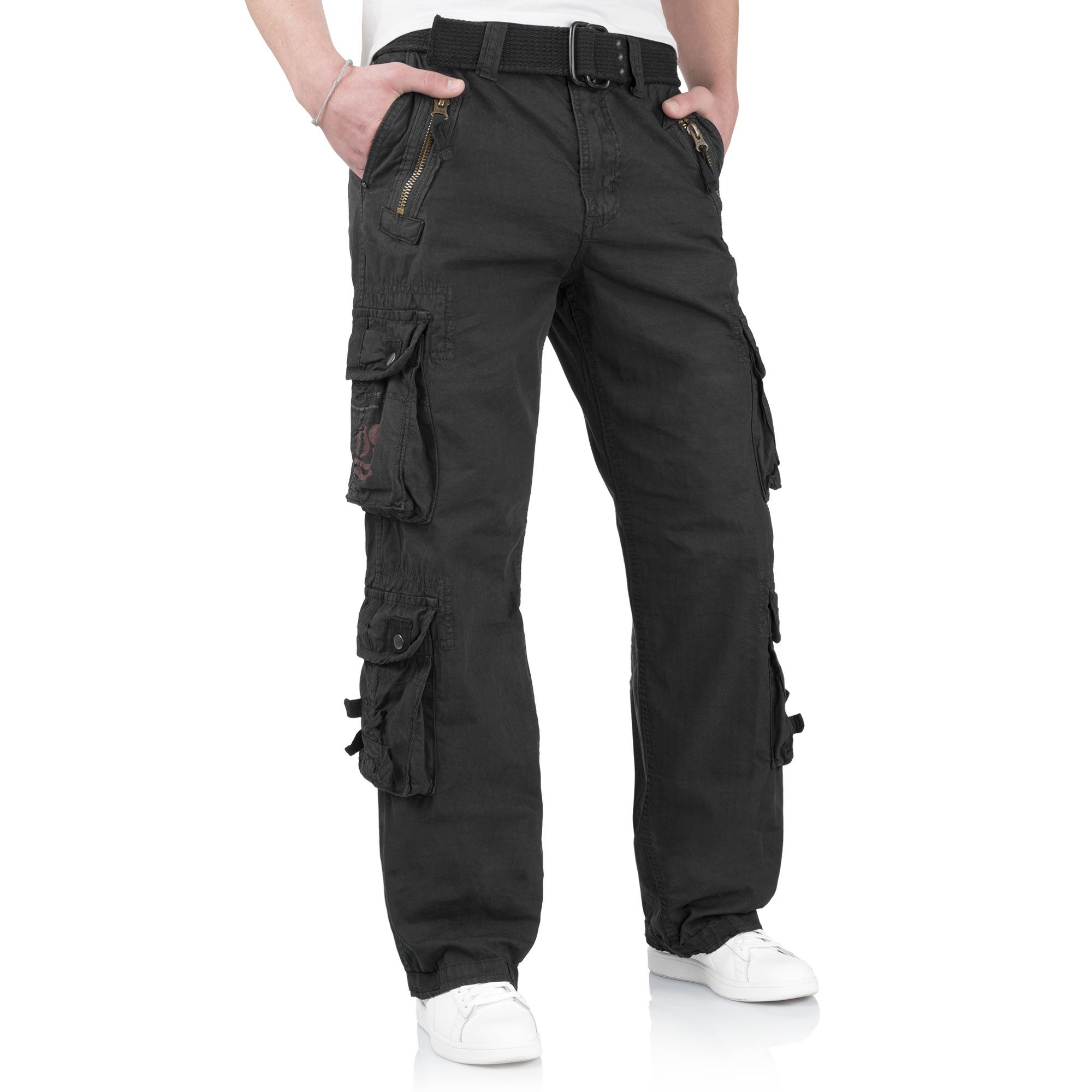 Trooper Cargohose Herren Traveler Cargo Vintage Hose Army Outdoor Pants günstig online kaufen