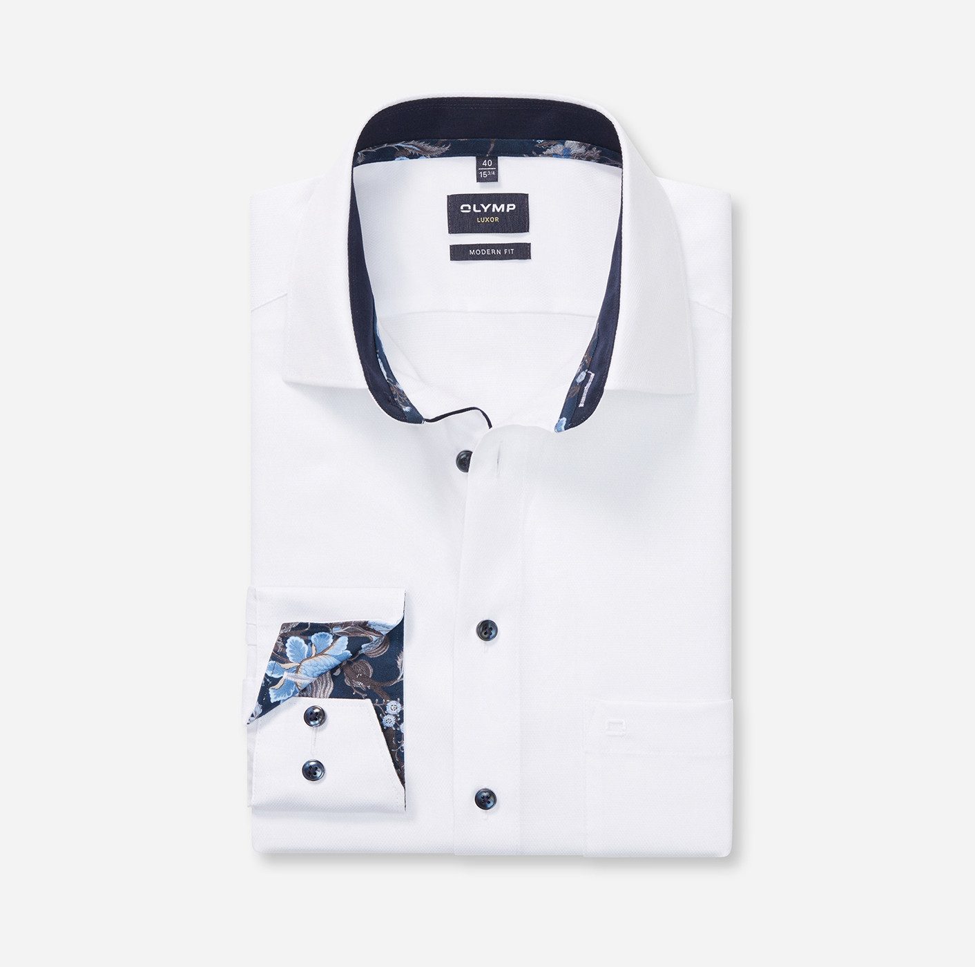 OLYMP Langarmhemd Luxor modern fit modern fit, New Kentkragen, Business Hem günstig online kaufen