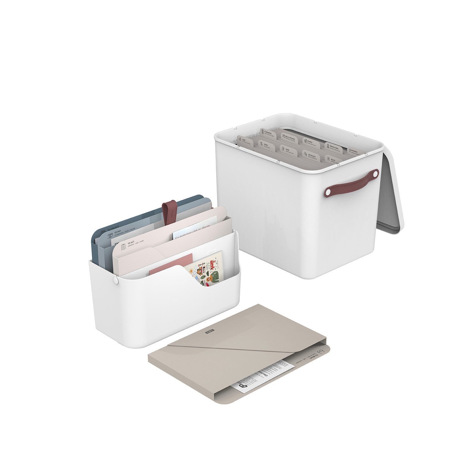 ROTHO Briefablage (Dokumenten-Organisationset, Set 2tlg)